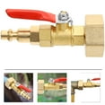 Mutmorningal Winterize Adapter Brass Winterizing Fitting Easy Blow Outs