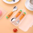 thumbnail image 5 of Toddler Utensils, Kids Spoons and Forks Self-Feeding, Stainless Steel, 5 of 5