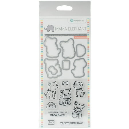 - Mama Elephant Stamp & Die Set 4