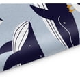 thumbnail image 2 of Whales Ocean Placemats Set of 4 Table Mats Washable Placemat Waterproof Place Mats for Party Home Dining Table Decor 18x12 in, 2 of 5