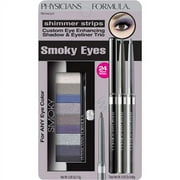 Physicians Formula Shimmer Strips Custom Eye Enhancing Shadow & Liner Trio, Smoky Eyes