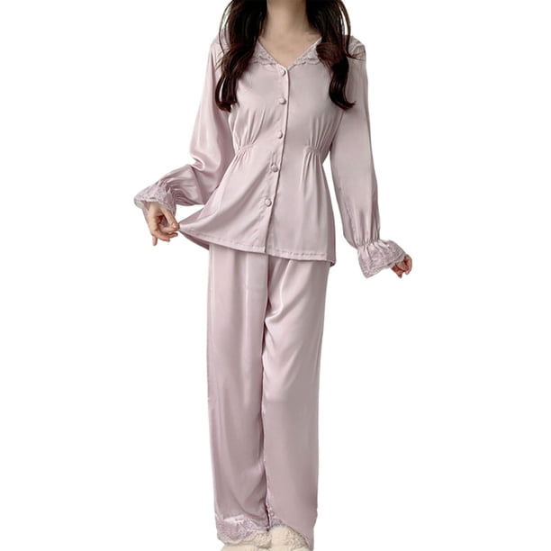 Gibobby Traje de invierno para mujer, ropa para el cálida y de terciopelo Coral frVerdinegroante pequeño engrosado (Morado, M)