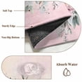 thumbnail image 6 of 5'x8' Area Rugs, Pink Roses Floral Indoor Outdoor Area Rug for Living Room Bedroom, Vintage Romance Botanical Flowers Washable Bathroom Rugs Kitchen Floor Carpet Mats Home Decor Aesthetic, 6 of 8