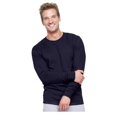 thumbnail image 1 of Hanes T-Shirt à Manches Longues Col Rond pour Hommes, Style 5186, 1 of 1