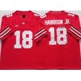 thumbnail image 1 of Mens Ohio State Buckeyes Red #18 Harrison Jr. College Football Jersey, 1 of 1
