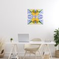 thumbnail image 3 of Stupell Industries Eclectic Revival Kaleidoscope Symmetry Canvas Art, 17 x 17, by Melissa Wang, 3 of 8