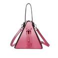thumbnail image 2 of Triangle Crossbody Bag Personalized Shoulder Handbag with Drawstring Closure Convertible Carry Style Everyday Purse for Commuting Shopping Dating Travel Outdoor Use Home Outdoor Daily Carry, 2 of 7