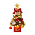 thumbnail image 3 of KOYPTL Mini Christmas Tree Bundle with LED Lights and Decorations,Small Christmas Tree for Counter Desktop Ornaments Indoor for Holiday Party Home Bedroom Decor,Christmas Birthday Gift, 3 of 6