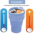 thumbnail image 3 of Taza de Viaje Plegable de Silicona, Vaso plegable Reutilizable, Taza de Café Plegable para Al Aire Libre y Oficina (Negro), 3 of 4