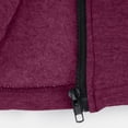 thumbnail image 7 of RYDCOT Fleece Lined Jacket Women with Hood Color Horn Buttons Cardigan Padded Hooded Coat Jacket Overcoat Winter Coats for Women 2023 or, 7 of 7