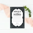 thumbnail image 2 of Koyal Wholesale Art Deco Wedding Advice & Well Wishes Guest Book Cards for Bride and Groom, 56 Pack, 2 of 5