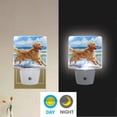 thumbnail image 5 of Cute Golden Haired Dog Playing Water Night Light 2 Pack LED Nightlight Plug into Wall Dusk to Dawn Sensor Soft White, 5 of 7