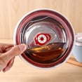 thumbnail image 4 of Bol à Soupe en Acier Inoxydable à Double Poignée, Bol à Nouilles Instantanées Compatible Micro-Ondes, Bol Alimentaire Portable avec Couvercle, Contenant de Conservation des Aliments pour Pique-Nique en Plein Air Camping au Quotidien, Rose, 4 of 8