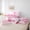 Pink T, variant on Erosebridal Princess Letter S Twin Bedding Sets 7-Piece, Cute Ribbon Bedding Comforter Set, Pink Reversible