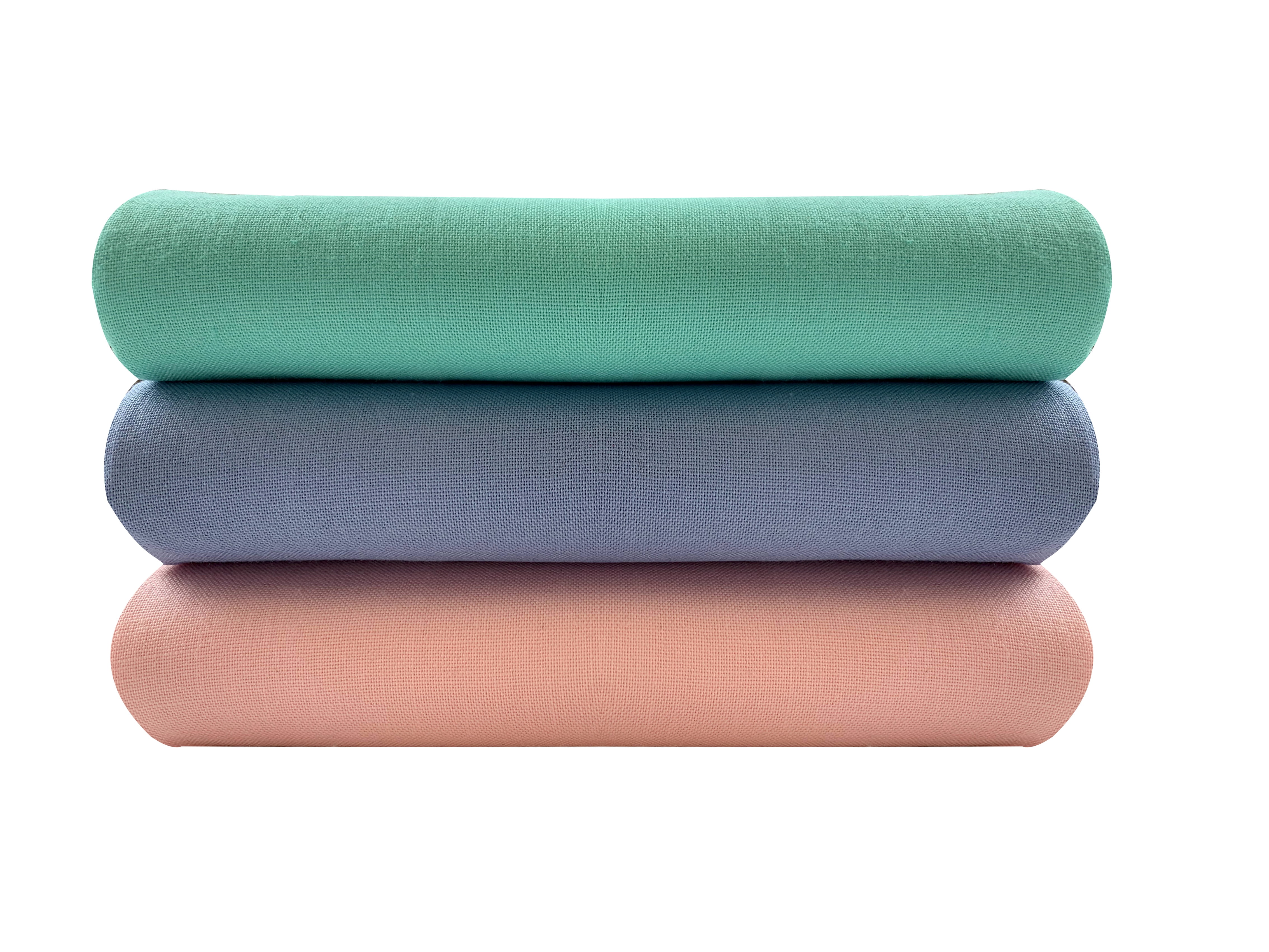 Mainstays 100% Cotton 1 Yard Precut Fabric Solid Aqua