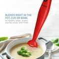 thumbnail image 5 of Americana by Elite EHB-2425R Hand Blender with Detachable Wand - Red, 5 of 7