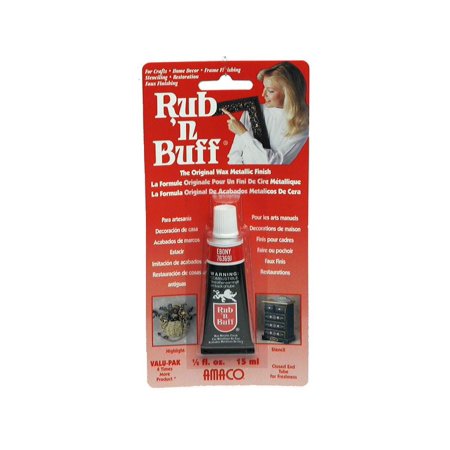 AMACO Rub-N-Buff 1/2oz Ebony - Walmart.com