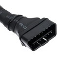 thumbnail image 2 of Obd Ii Cable 16 Pin Obd 2 Adaptador divisor Cable de extensión Macho a hembra Dual Y Conector Obd2 Interfaz Línea extendida,11 Feliz Sencillez, 2 of 5