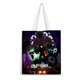 thumbnail image 1 of Figure Doors Bolso de tela con estampado de lienzo para mujer, bolsa de compras reutilizable y estética, con cremallera interior, regalo para mujer,40*40cm., 1 of 6