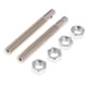 thumbnail image 3 of 2PCS Auto Engine Locks Racing Hood Pin Apariencia Kit Universal Aluminio, 3 of 9