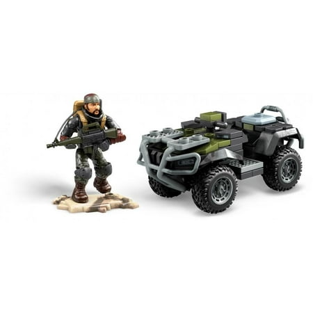 Mega Construx Call of Duty Black Ops 4 ATV Vehicle with Nomad Figure