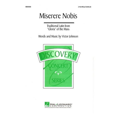 - Hal Leonard Miserere Nobis 3-Part Mixed composed by Victor C. Johnson