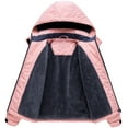 thumbnail image 3 of Chrisuno Girls' Frost Insulated Winter Jacket Snow Jacket Pink 4-5, 3 of 5
