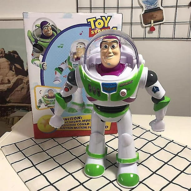 Buzz Lightyear Action Figure Interactives Parlant Disney Posable