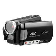 ORDRO Camcorder,Video Camera 4K Video Camera DV 48MP 30X 3.0 Inch IPS 30X IR Vision IR Vision 3.0 Inch IPS Battery Camera DV 48MP 48MP 30X IR Video Camera DV Vision 3.0 Inch Battery Remote Carry