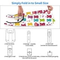 thumbnail image 6 of Shopping Bag 17.5×4.5×15in Crack Resistant Waterproof Super Large Capacity Reusable Extended Handle Can Be Carried Or One Shoulder Colorful Gummy Bears Candies Jelly Sweets, 6 of 8