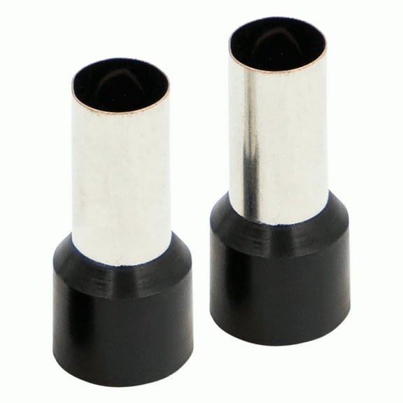 Install Bay FRL10BK Ferrules - Black 1/0GA - 50 per Bag