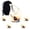 White Baseball Urns-6, variant on MUKTIVE Baseball Cremation Urn for Adult Human Ashes Male & Female, Black Memorial & Funeral Urns for Adult Ashes Men, Combo Set, (1 Large 10 ", 4 Keepsake 3 ")