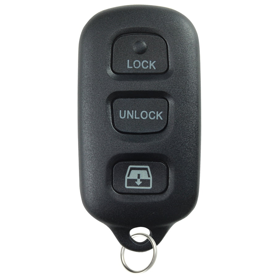 Black KeylessOption Replacement Keyless Entry Remote Control Car Key Fob 