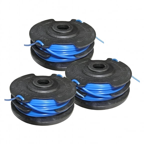 ZEPARO Autofeed Dual .065" String Trimmer Spool Line 1/3 Pack