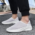 thumbnail image 3 of Mesh Slip on Walking Shoes for Women Men Unisex Lighweight Breathable Running Tennis Golf Driving Sneakers, 3 of 6