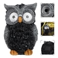 thumbnail image 2 of Durable Resin Solar Powered Owl Statue for Garden Decoration Multi Color 8.5 Inches, 2 of 6