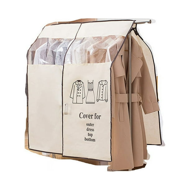 Garment Covers Garment Bag for Storage and Travel Sealed Adjustable Moth Protector for Long Dress Coat Suit Sweater Hanging Jacket Bags for Closet Dust Cover for Clothes Breathable Walmart Business Su...