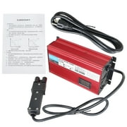 Genrics 48 Volt 12Amp "Barrel" 2 Pin Style Plug Charger For 48V Yamaha G19-G22Golf Cart