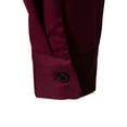 thumbnail image 7 of VgaVtl Mens Long Sleeve Shirt Turn Down Collar Cotton Dress Shirts Mens Tops Button up Office Solid Slim Bottoming Red Shirts, 7 of 7