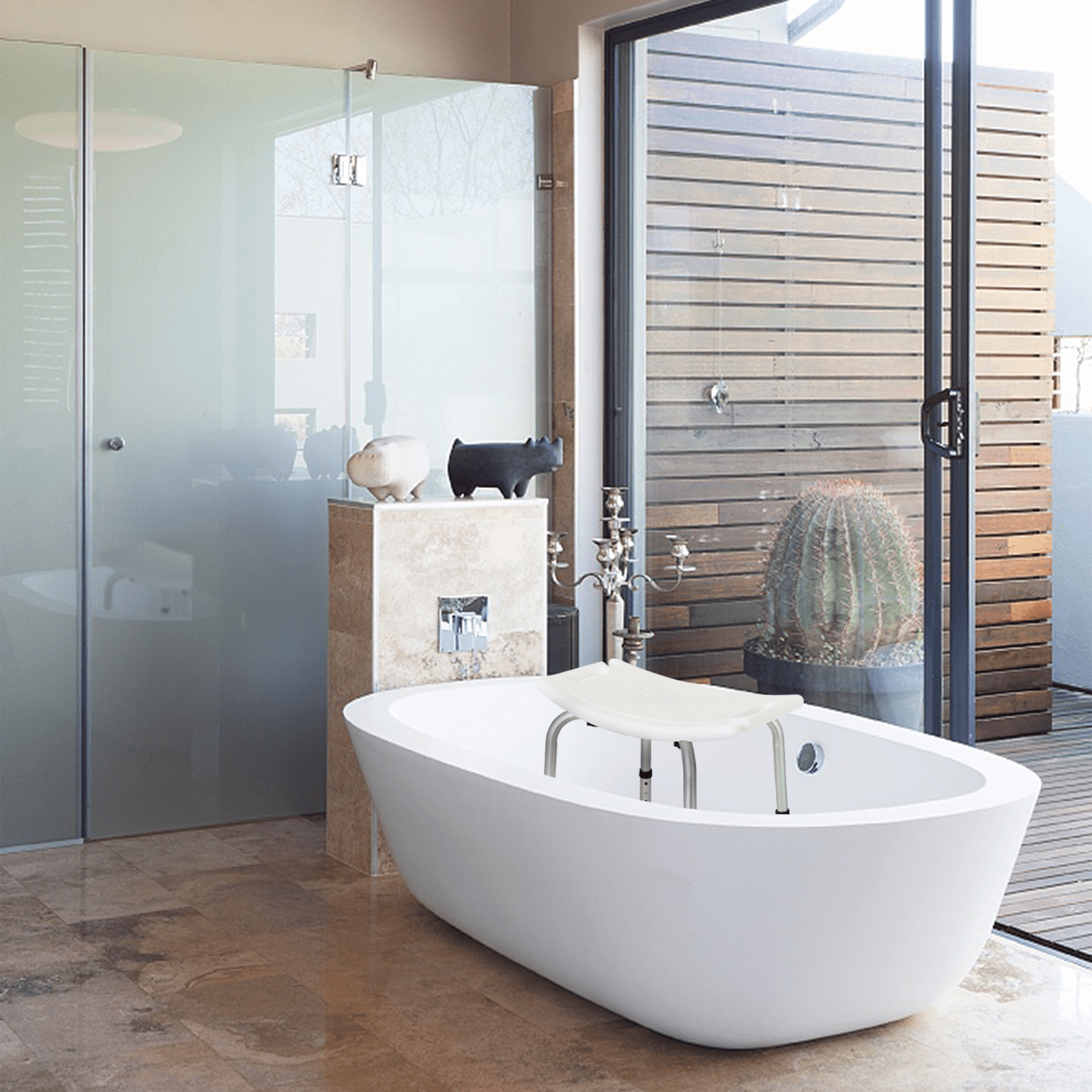 Shower Chairs for Bathtub Adjustable Height Shower UK Ubuy