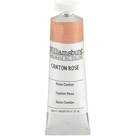 UPC: 0877463000249 | Williamsburg Handmade Oil Color 37ml Canton Rose