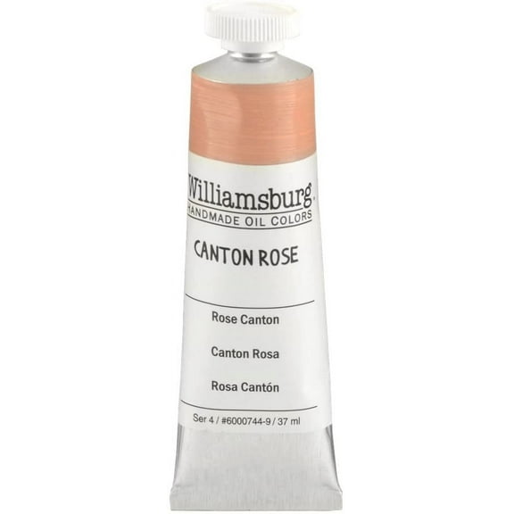 Williamsburg Artist Oil Color, 37ml Tube, Canton Rose