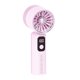 thumbnail image 2 of High Speed Handheld Fan With Digital Display USB Rechargeable Portable Mini Fan Quiet Fan For Student Office Travel Outdoor Use, 2 of 6