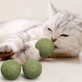 thumbnail image 3 of Catnip Ball for Indoor Cats, Giant Cat Toys for Kittens, Jumbo Catnip Balls -Big Teething Chew Toys, Pet Teeth Cleaning Lick Dental Toys C, 3 of 6