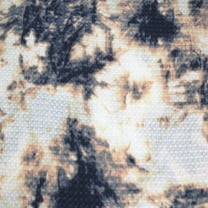 Peach Charcoal 60" Wide-Printed Waffle Non-Brushed Poly Spandex Stretch Fabric by The Yard for Apparel, Accessories, Headband, Home Decor, School, and DIY Projects.