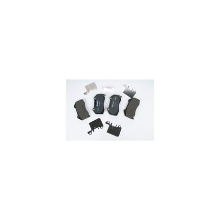 - AC Delco 171-1012 Brake Pad Set, OE Replacement, Front Driver And Passenger Side