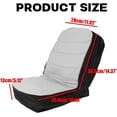 thumbnail image 4 of Lawn Mower Tractor Cover with Abrasion Resistant Coating, Fits Most Seats with 11 Inch Hem Size, Universal Compatibility, Quick Installation with Elastic Cord, Thick Cushion for, 4 of 5