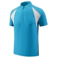 thumbnail image 2 of DAFPZW Mens Short Sleeve Basketball Training Shirts Color Block Sports Tees Running Gym Workout Breathable Performance Tops, 2 of 8