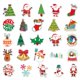 thumbnail image 4 of Pegatinas navideñas de Feliz Navidad, pegatinas impermeables de PVC, pegatinas de regalo autoadhesivas navideñas para regalo de Navidad, álbumes de recortes, manualidades y decoración, 4 of 5