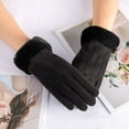 thumbnail image 4 of Oxodoi Womens Winter Warm Gloves With Sensitive Texting Fingers, Fleece Lined Windproof Gloves, 4 of 4